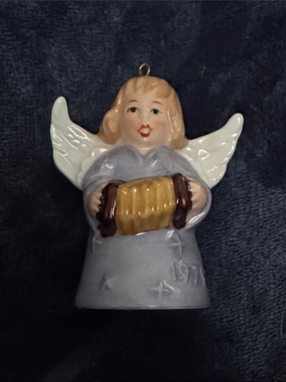 Goebel Annual Angel Bell Christmas Ornament